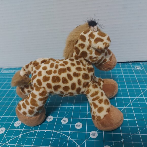 Wild Republic Giraffe Plush Stuffed Animal 7 In K&M Beanbag Zoo Safari Standing - Picture 4 of 5